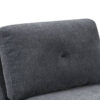 150220266991c13c89fb0.jpeg Jemy 37 Inch Modular Armless Chair, Cushioned Dark Gray Chenille Solid Wood