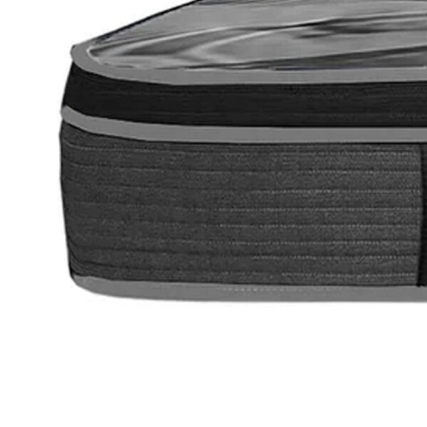 Kavi 14 Inch King Size Mattress, Pocket Coil Hybrid, Memory Foam, Knitted