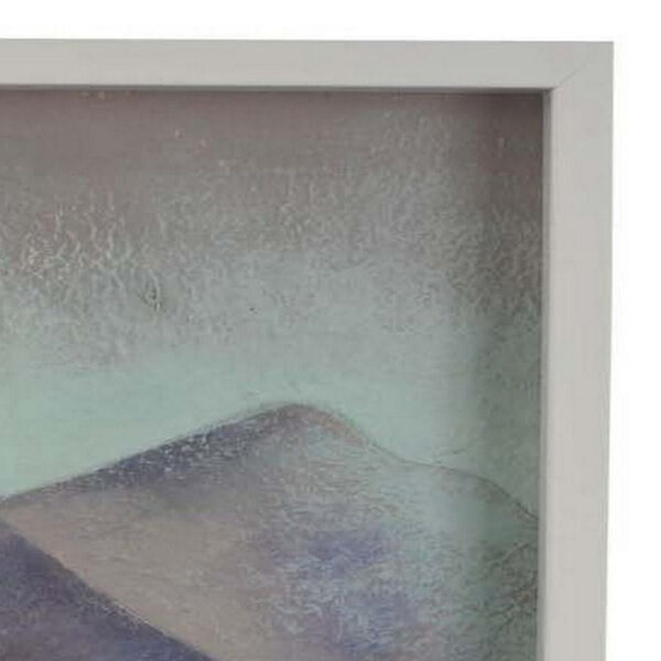 150220266991cdc8e0cd8.jpeg 28 x 28 Framed Wall Art Painting, Mountains, Natural Fiber, Multicolor