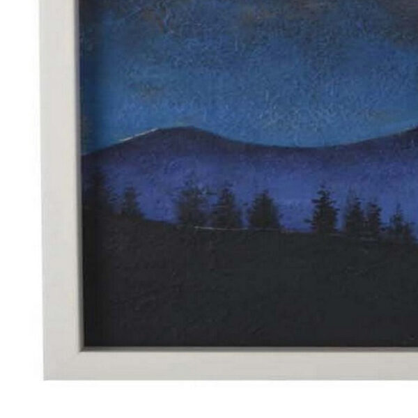 150220266991cdcd965c8.jpeg 28 x 28 Framed Wall Art Painting, Mountains, Natural Fiber, Multicolor