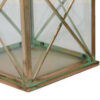 150220266991ce09c425a.jpeg 20 Inch Decorative Lantern Set of 2, Glass Panel, Cross Metal Frame, Gold
