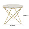 150220266991ce6870789.jpeg 24 Inch Modern Plant Stand Side Table, Round Marble Display, Gold Metal