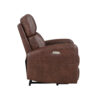 150220266991d088b8228.jpeg Eva 38 Inch Power Lift Recliner Chair, Brown Faux Leather, Solid Wood