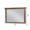 150220266991d1ff5073d.jpeg Lan 40 x 47 Dresser Mirror, Tempered Glass, Rectangular, Rustic Taupe