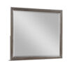 150220266991d2035e78b.jpeg Wali 38 x 44 Dresser Mirror, Beveled, Rectangular Tempered Glass, Gray