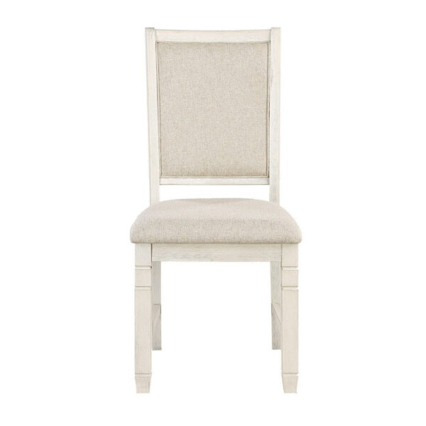 150220266991d6a55f18c.jpeg Anji 24 Inch Side Dining Chairs Set of 2, Curved Back, Beige Polyester Cushioned Seat