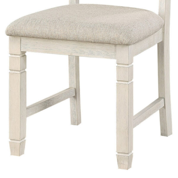 150220266991d6a754d04.jpeg Anji 24 Inch Side Dining Chairs Set of 2, Curved Back, Beige Polyester Cushioned Seat