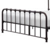 150220266991d7c8cae4d.jpeg Ethan Twin Size Metal Bed, Bronze Spindle Design, Heavy Duty Slat Support