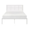 150220266991d829eaef5.jpeg Annie King Platform Metal Bed, White Faux Cane Panel Headboard, Low Profile