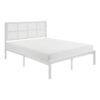 150220266991d82b6b8b7.jpeg Annie King Platform Metal Bed, White Faux Cane Panel Headboard, Low Profile