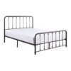 150220266991d8459f91e.jpeg Ken King Size Metal Bed, Ball Accents on Vertical Slats, Antique Bronze
