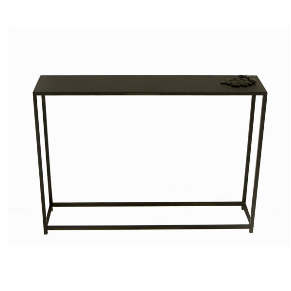 150220266991da97ecb28.jpeg Eme 38 Inch Console Sofa Table, Rectangular Top, Modern Black Metal Frame