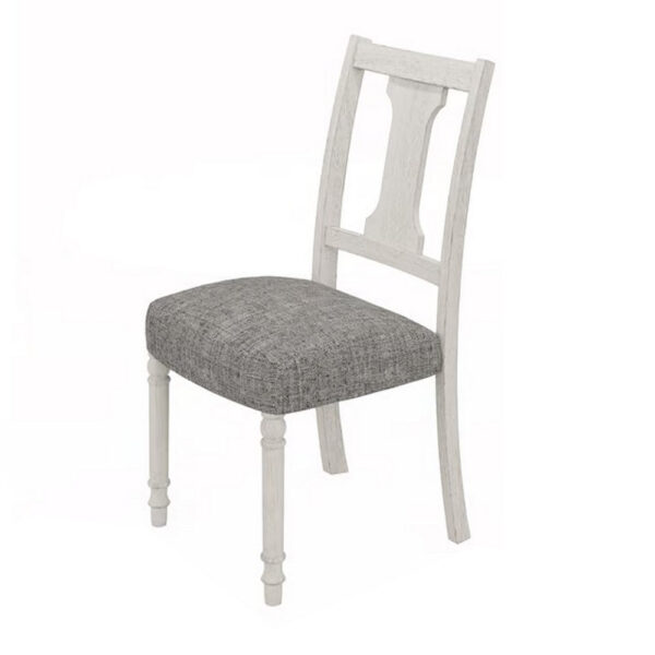 150220266991dc0eabc04.jpeg Sane 19 Inch Dining Side Chair Set of 2, Fiddleback, White Wood, Gray Linen