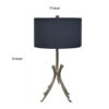 150220266991dc4672c15.jpeg 31 Inch Modern Table Lamp, Black Drum Shade, Unique Gilt Base Bronze Metal