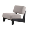 150220266991dd6e3bfdb.jpeg Cid Joy 30 Inch Accent Chair, Low Profile, Light Gray Velvet, Wood Frame