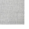 Veer 5 x 7 Area Rug, Linear Abstract Pattern, Polyester, Wool, Gray, Ivory