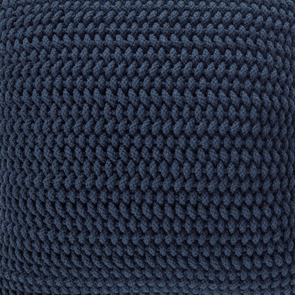 150220266991e286dc947.jpeg Ako Accent Pillow Set of 4, 20 Inch Square, Handwoven Navy Blue Cotton