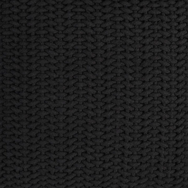 150220266991e29115517.jpeg Accent Throw Pillow Set of 4, 20 Inch Square, Handwoven Black Cotton