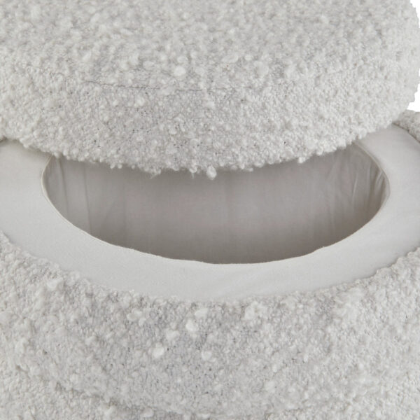 150220266991e2b042b96.jpeg Storage Ottoman, 18 Inch, Removable Top, Polyester Upholstery, White