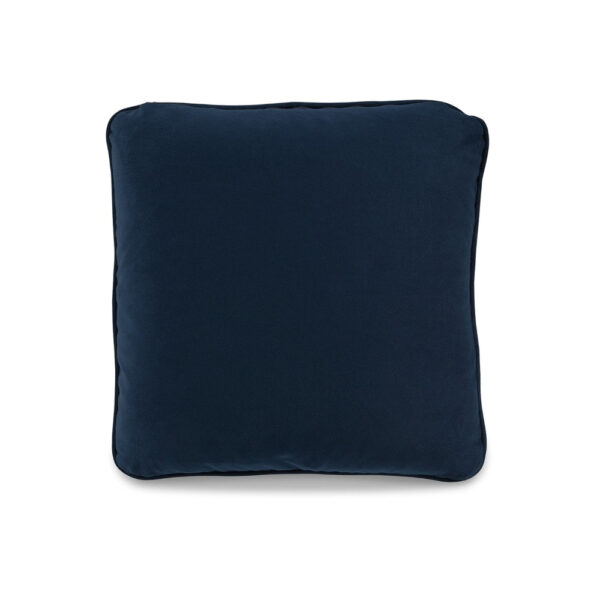 150220266991e2c64638f.jpeg Wali Pillow Set of 4, 20 Inch Square, Feather Fill, Velvety Navy Blue