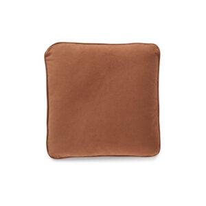 Wali Pillow Set of 4, 20 Inch Square, Feather Fill, Velvety Spice Pink