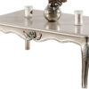 Roche Coffee Table, 53 Inch, Classical Cabriole Legs, Champagne Gold Wood