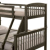 150220266991e3fd08af5.jpeg Bruke Twin/Full Size Bunk Bed with Ladder, Slatted Gray Solid Hardwood