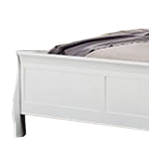 150220266991e42f49849.jpeg Ryla Twin Size Bed, Sleek Modern Panel Headboard Design, White Solid Wood