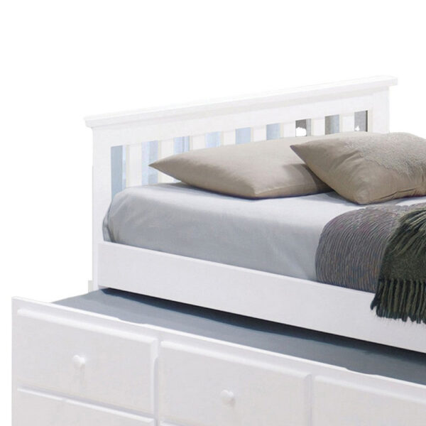 150220266991e4900c36e.jpeg Clen Twin Captain Bed, Trundle with 3 Drawer Storage, White Solid Hardwood