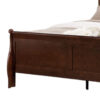 150220266991e55adb8f2.jpeg Ryla Twin Size Bed, Sleigh Panel Headboard, Dark Cherry Brown Solid Wood