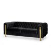 150220266991e58bb307c.jpeg Nua Sofa, Chesterfield Tufted Black Velvet, 84 Inch, Modern Gold Legs