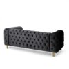 150220266991e58eb79c1.jpeg Nua Sofa, Chesterfield Tufted Black Velvet, 84 Inch, Modern Gold Legs
