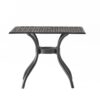 150220266991e63c711a6.jpeg Cay Outdoor Dining Table, 40 Inch Square Top, Black Lattice Metal Design