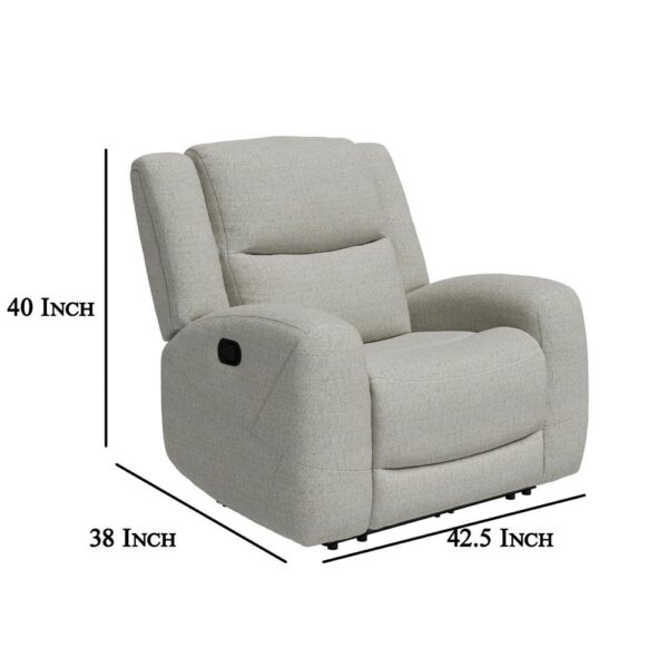150220266991e6e6d97a2.jpeg Gira Manual Recliner Chair with Contour Armrest, Wood Frame, Beige Fabric