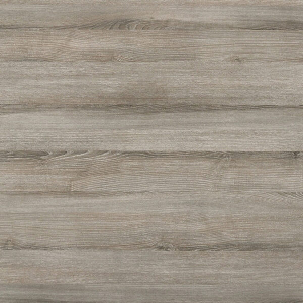 Kene Dining Table, Solid Edge Band, 59 Inch Rectangular Top, Melamine, Gray