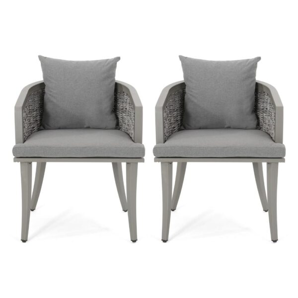 150220266991e7952817c.jpeg Ruble Accent Chair Set of 2, Gray Waterproof Fabric, Outdoor Rattan, Iron
