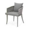 150220266991e796a7cbb.jpeg Ruble Accent Chair Set of 2, Gray Waterproof Fabric, Outdoor Rattan, Iron