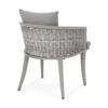 150220266991e7984b313.jpeg Ruble Accent Chair Set of 2, Gray Waterproof Fabric, Outdoor Rattan, Iron