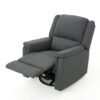 150220266991e8966403a.jpeg Zune Manual Glider Recliner Chair, Swivel Ergonomic Design, Charcoal Gray
