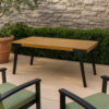 150220266991e969d44d6.jpeg Sheldon Outdoor Dining Table, Rectangular 69 Inch Brown Wood, Black
