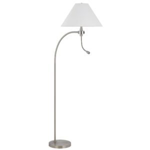 150220266991ea3f18813.jpeg Ashy 68 Inch Floor Lamp, Gooseneck LED, White Shade, Bronze Arc Pole