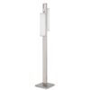 Mora Floor Lamp w Dimmer Switch, 2 Ports, Dual LED, Chrome 61 Inch