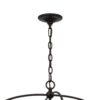 150220266991ebb9449a4.jpeg Acia 26 Inch Chandelier, Classic Round Organza Shade Wood, Metal
