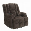 150220266991ed32408a8.jpeg Cassy Power Recliner Chair with Lift, Heating, Massage, Brown Velvet