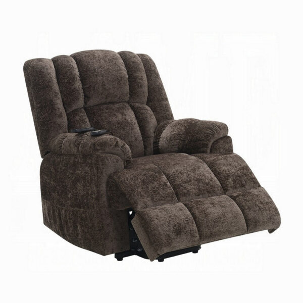 150220266991ed3785c59.jpeg Cassy Power Recliner Chair with Lift, Heating, Massage, Brown Velvet