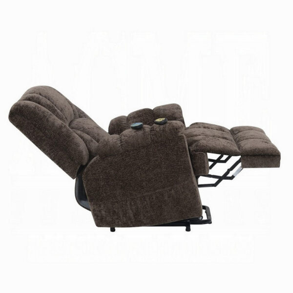150220266991ed3a057fe.jpeg Cassy Power Recliner Chair with Lift, Heating, Massage, Brown Velvet