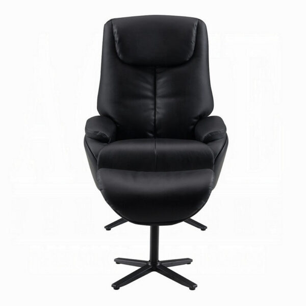 150220266991efcc58ef9.jpeg Nita Swivel Accent Chair with Ottoman, Plush Black Top Grain Leather