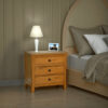 150220266991f06351f75.jpeg Marv Nightstand, 3 Drawers, Rustic Light Brown Solid Wood 29 Inch