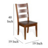 150220266991f15913c62.jpeg Reggie Dining Chair Set of 2, Ladderback, Dark Brown Mahogany Wood