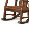 150220266991f343cffd0.jpeg Odel Rocking Chair, Faux Leather Seat and Back, Dark Chocolate Brown